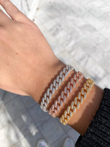 Bracciale Groumette con Zirconi